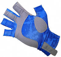 Перчатки Kosadaka ICE SILK SUNBLOCK защита UV синие "OCEAN BLUE " L/XL "Оригинал"
