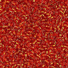 Бісер Miyuki Delica Beads 11/0, 5г, DB-43, блискучий, темно-помаранчевий