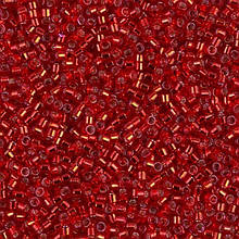 Бісер Miyuki Delica Beads 11/0, 5г, DB-602, блискучий, червоний