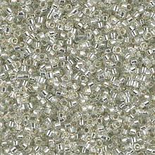 Бісер Miyuki Delica Beads 11/0, 5г, DB-1431, блискучий, срібний світлий