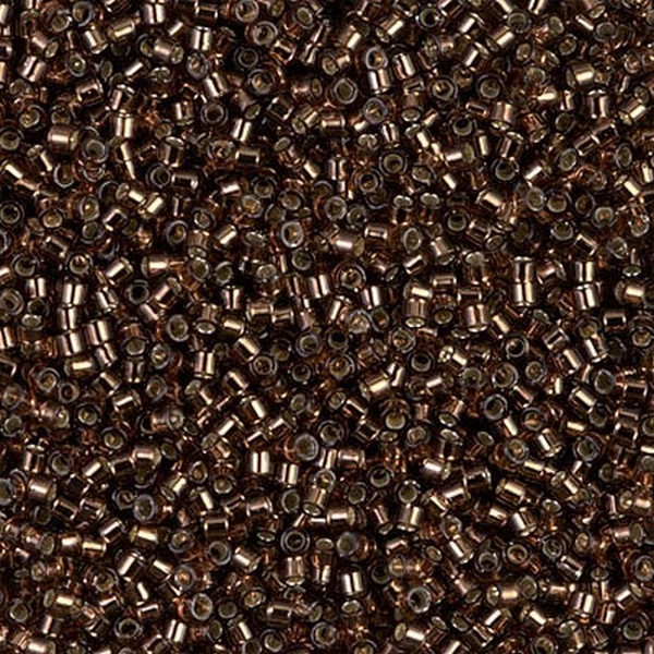 Бісер Miyuki Delica Beads 11/0, 5г, DB-150, блискучий, коричневий