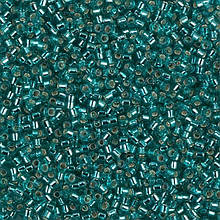 Бісер Miyuki Delica Beads 11/0, 5г, DB-1208, блискучий, темна бірюза