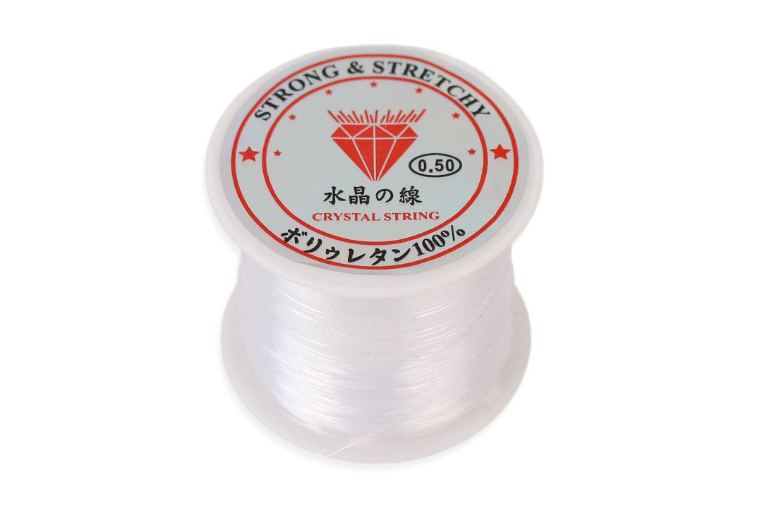 Мононитка прозора (тонка волосінь), 0.5 мм, 26 м, фото 1