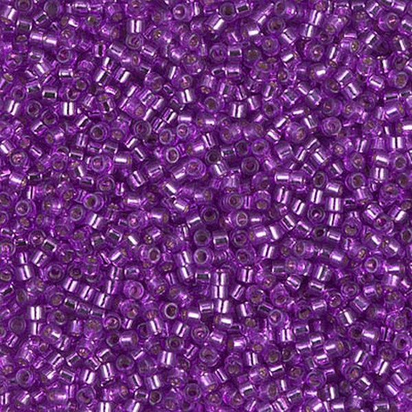 Бісер Miyuki Delica Beads 11/0, 5г, DB-1345, блискучий, фіолетовий