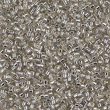 Бісер Miyuki Delica Beads 11/0, 5г, DB-1211, блискучий, срібний
