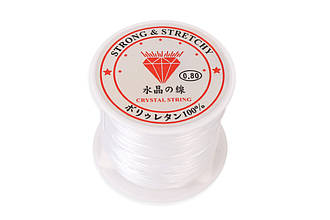 Мононитка прозора (тонка волосінь), 0.8 мм, 12 м