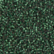 Бісер Miyuki Delica Beads 11/0, 5г, DB-690, блискучий, темно-зелений