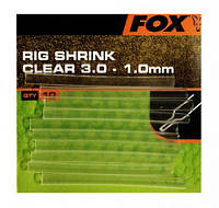 Термоусадочная трубка Fox Shrink Tube Clear 3.0-1.0mm 50mm 10шт "Оригинал"