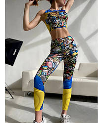 Жіночий спортивний комплект, розміри: 42-48.