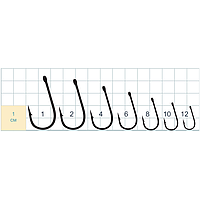 Крючок Gurza ALL AROUND CARP RING BN №2 7шт "Оригинал"