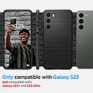 Чохол Spigen для Samsung Galaxy S23 — Liquid Air, Matte Black (ACS05712), фото 3