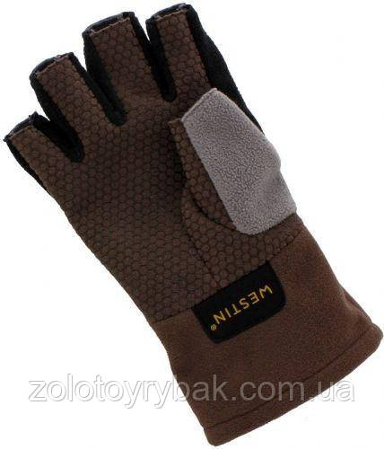 Рукавички Westin W4 ThermoGrip Half-Finger Glove XL Steel Grey "Оригинал" - фото 1 - id-p1865817698