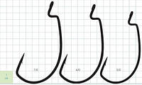Крючок офсетный Gurza Shank Magna EWG # 5/0 BN 5 шт. "Оригинал"