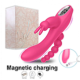 Вібратор Jack Rabbit 3 in 1 USB, фото 7