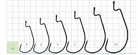 Крючок Gurza SHANK EWG LE # 6 BN 9шт "Оригинал"