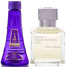 Нішеві унісекс парфуми аналог Petit Matin Kurkdjian 100 мл Reni Selective 703U unisex наливні парфуми