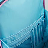 Рюкзак GoPack Education напівкаркасний Love wins! 38x28x13 см 15 л синій (130-145см), фото 9