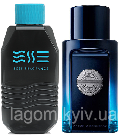 Чоловічі парфуми аналог The Icon Antonio Banderas 05 man "ESSE fragrance" 100 мл наливні парфуми
