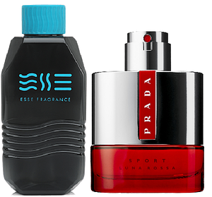 Чоловічі парфуми аналог Luna Rossa Sport Prada 18 man "ESSE fragrance" 100 мл наливні парфуми