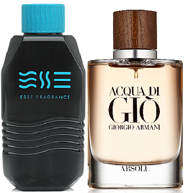 Чоловічі парфуми аналог Acqua Di Gio Absolu Giorgio Armani 70 man "ESSE fragrance" 100 мл наливні парфуми