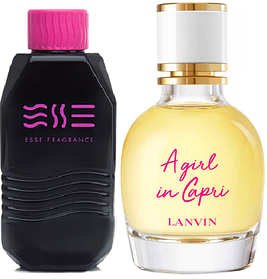 Жіночі парфуми аналог A Girl In Capri Lanvin 104 woman "ESSE fragrance" 100 мл наливні парфуми