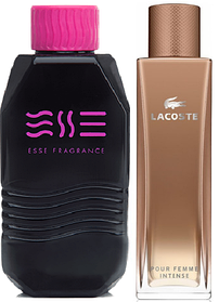 Жіночі парфуми аналог Pour Femme Intense Lacoste 96 woman "ESSE fragrance" 100 мл наливні парфуми