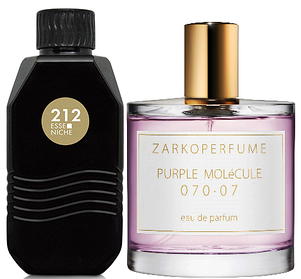 Унісекс-парфуми аналог Purple Molecule 070.07 Zarkoperfume 100 мл 212 unisex "ESSE fragrance" Niche наливні парфуми