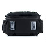Рюкзак GoPack Education напівкаркасний  Dino 38x28x13 см 15 л чорний (GO23-165M-4), фото 11