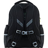 Рюкзак GoPack Education напівкаркасний  Dino 38x28x13 см 15 л чорний (GO23-165M-4), фото 4