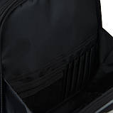 Рюкзак GoPack Education напівкаркасний  Dino 38x28x13 см 15 л чорний (GO23-165M-4), фото 9