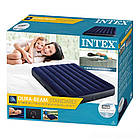 Надувний матрац Intex 64758, 137 x 191 x 25 см. Полуторній, фото 5