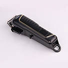 Машинка для стриження волосся електрична акумуляторна з дисплеєм V-683 4 Насадки, фото 7