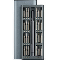 Отвертка с набором бит U&P Precision Screwdriver Set 24 шт Grey (SYT-KS8829-GY)