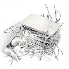 Сумочка-мішечок для подарунків 10 шт подарунковий тканинний мішок, красива упаковка 9x12см