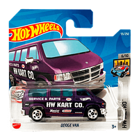 Машинка Базовая Hot Wheels Dodge Van HCT63 Metro Purple 1шт