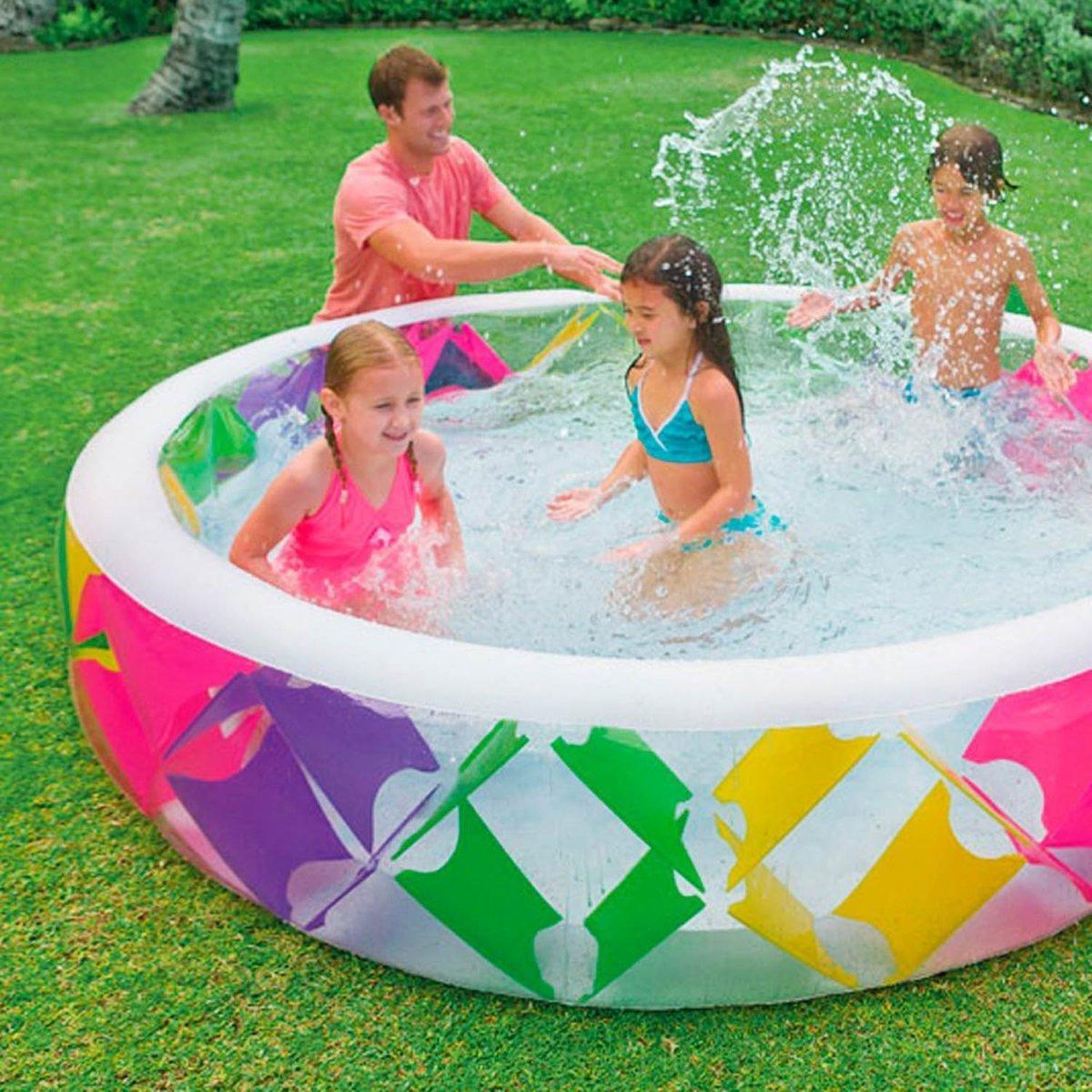 Дитячий надувний басейн Intex 56494 (229 х 56 см)