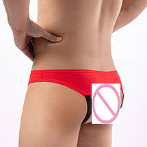 Чоловічі сексуальні труси джокі Sirius з відкритою попою S-М-L, фото 2