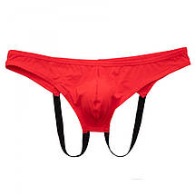 Чоловічі сексуальні труси джокі Sirius з відкритою попою S-М-L, фото 3