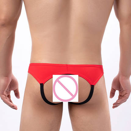 Чоловічі сексуальні труси джокі Sirius з відкритою попою S-М-L, фото 1