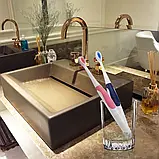 Синя електрична зубна щітка Seago з 1 додатковою насадкою, фото 2