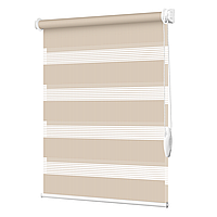 Рулонная штора День-ночь BH 201 Светло-Коричневый