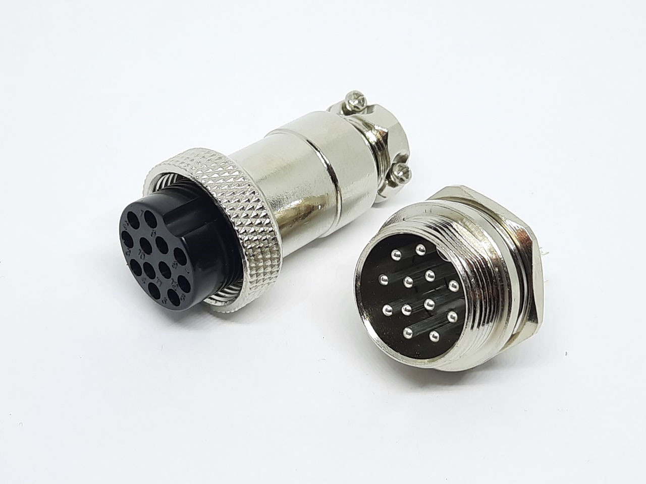 Роз'єм GX20-12pin комплект (Гніздо + штекер), фото 1