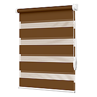 Рулонная штора День-ночь BH 1211 Коричневый