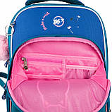 Рюкзак шкільний каркасний YES S-78 Dandelion Cats 39х29х15 см синій (559376), фото 8