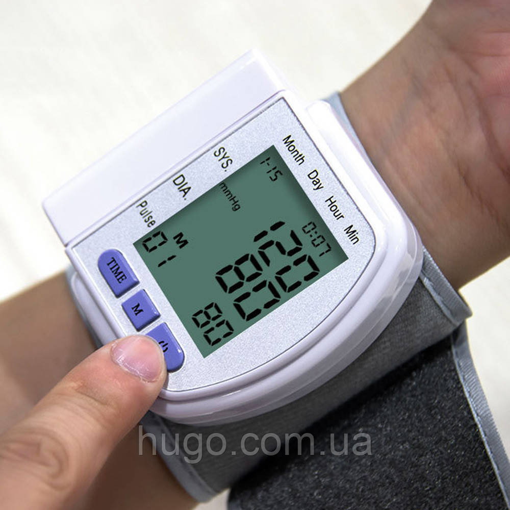 Тонометр цифровой на запястье Automatic Blood Pressure CK-102S ...