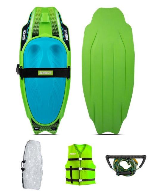 Коленный вейкборд книборд Slash Kneeboard Lime Green Package доска для катания на коленях КОМПЛЕКТ 258822003 - фото 5 - id-p1865886617