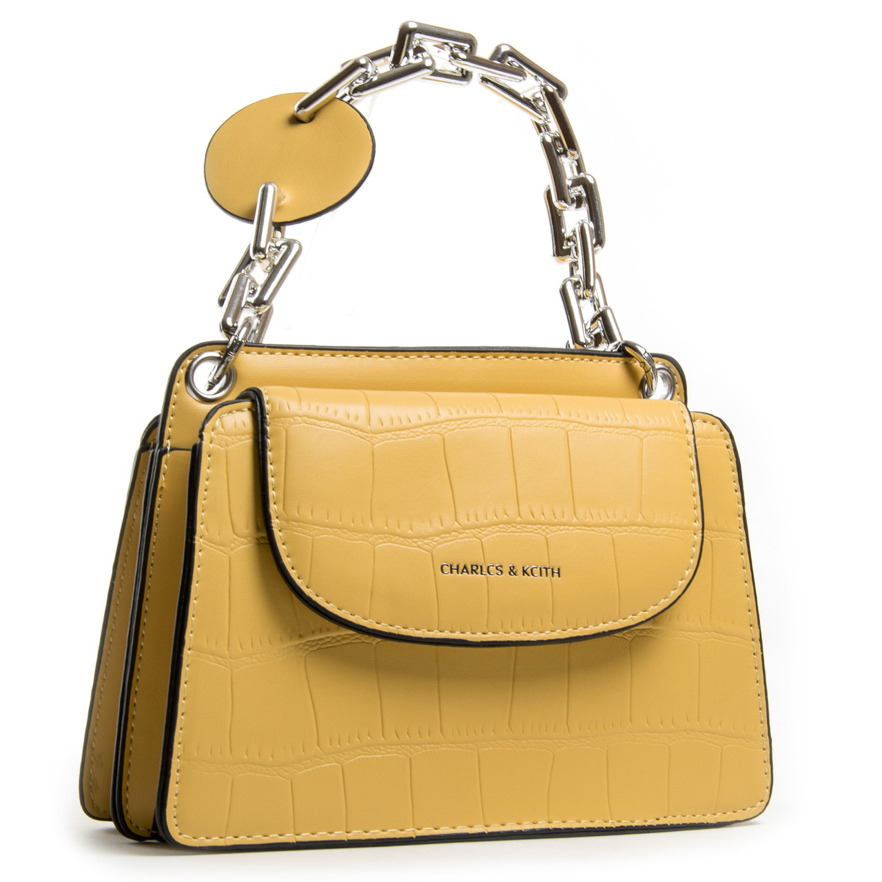 Жіноча сумочка на ланцюжку FASHION 04-02 1663 yellow