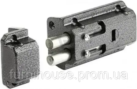 Купить Замок накладной гаражный ЗН-5 реечный Крепкий замок дверной для ...