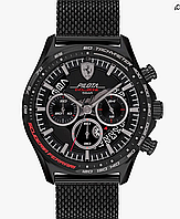 Мужские часы с кварцевым хронографом из нержавеющей стали Ferrari Scuderia Pilota 0830827