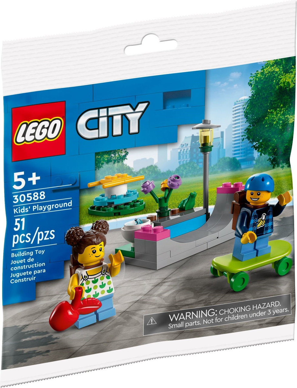 Lego City Дитячий майданчик 30588, фото 1